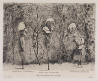 KG 08349
<br/>
'Mes rosiers en hiver'
<br/>
<em>Siccama, jhr Louis Charles Hora (1807-1880)</em>